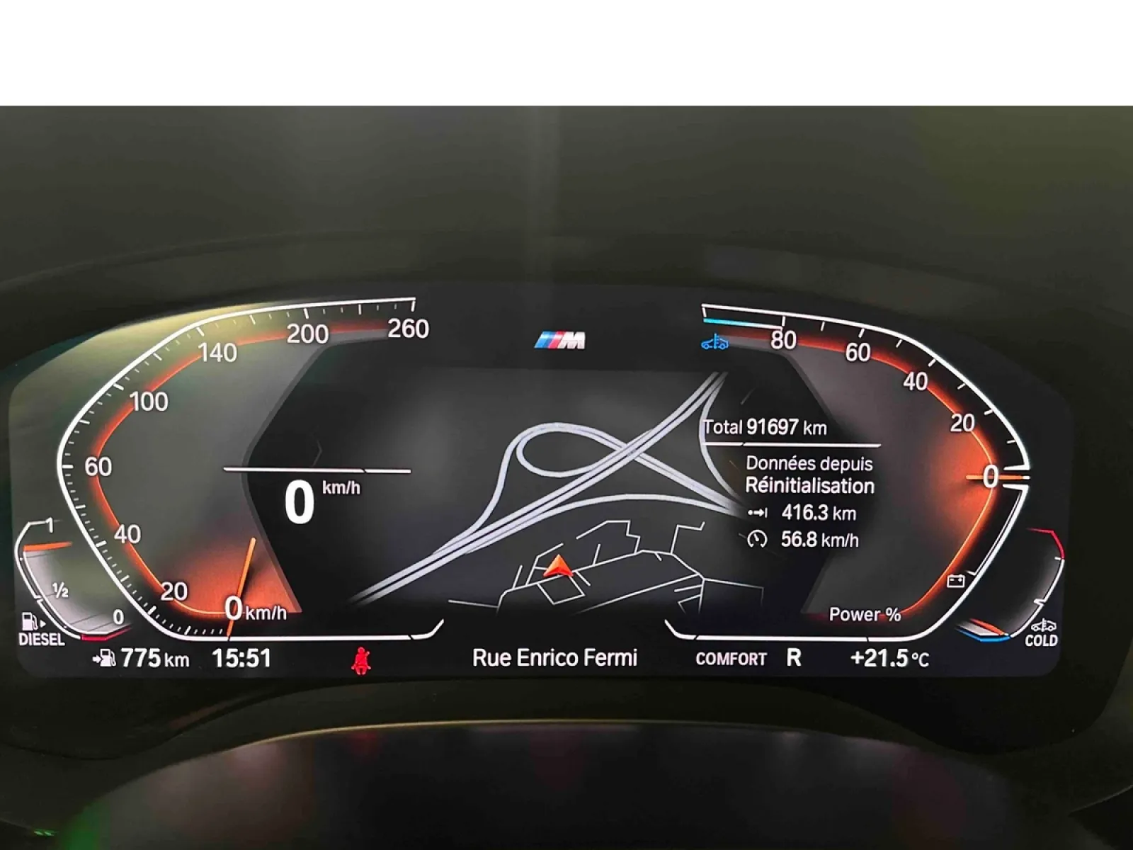 Acheter une bmw Touring 520d TwinPower Turbo xDrive 190 ch BVA8 d’occasion avec 91653km disponible immédiatement - photo 13