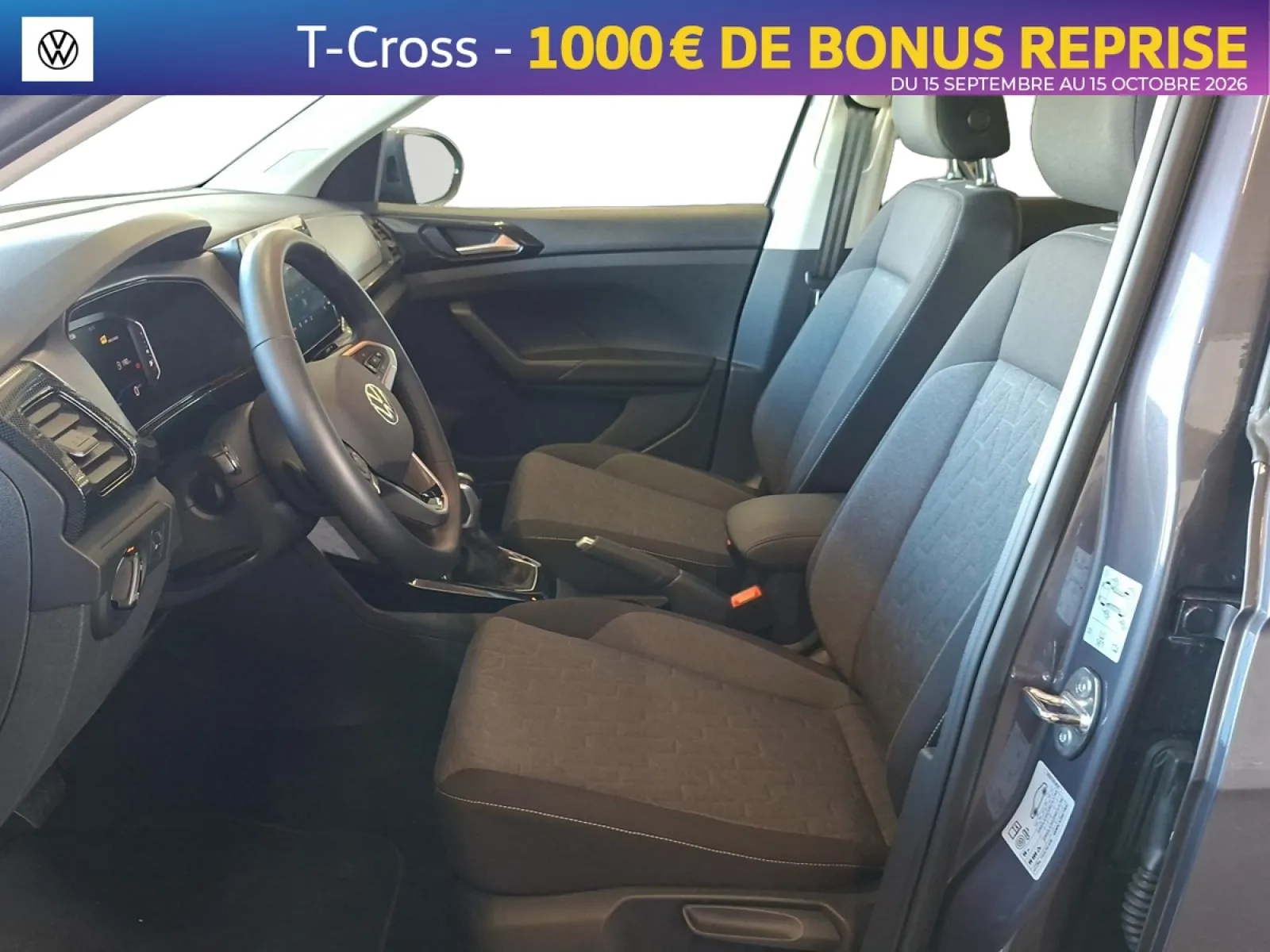 Acheter une volkswagen T-Cross 1.0 TSI 116 Start/Stop DSG7 d’occasion avec 10864km disponible immédiatement - photo 11