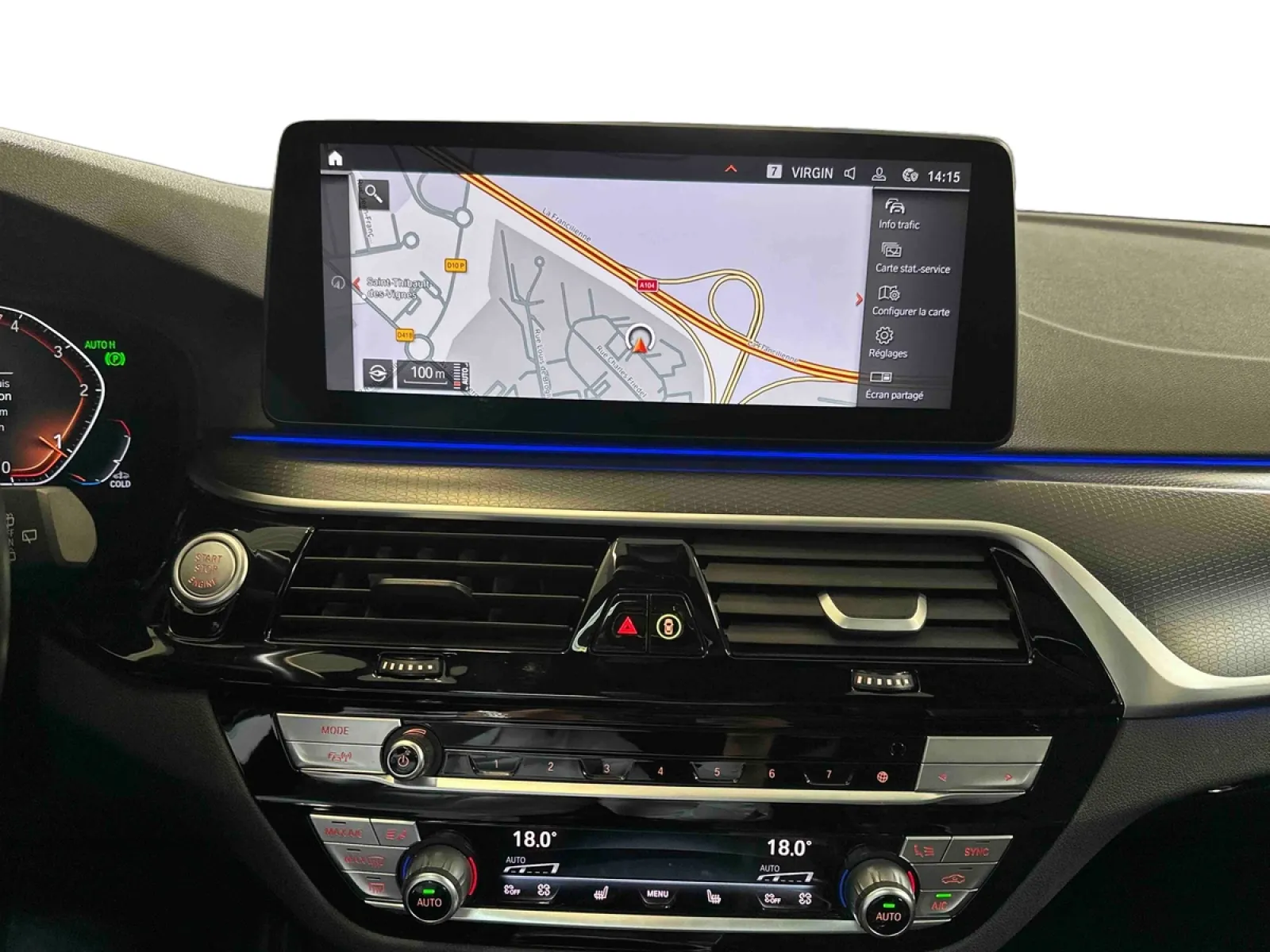 Acheter une bmw Touring 520d TwinPower Turbo xDrive 190 ch BVA8 d’occasion avec 96791km disponible immédiatement - photo 14