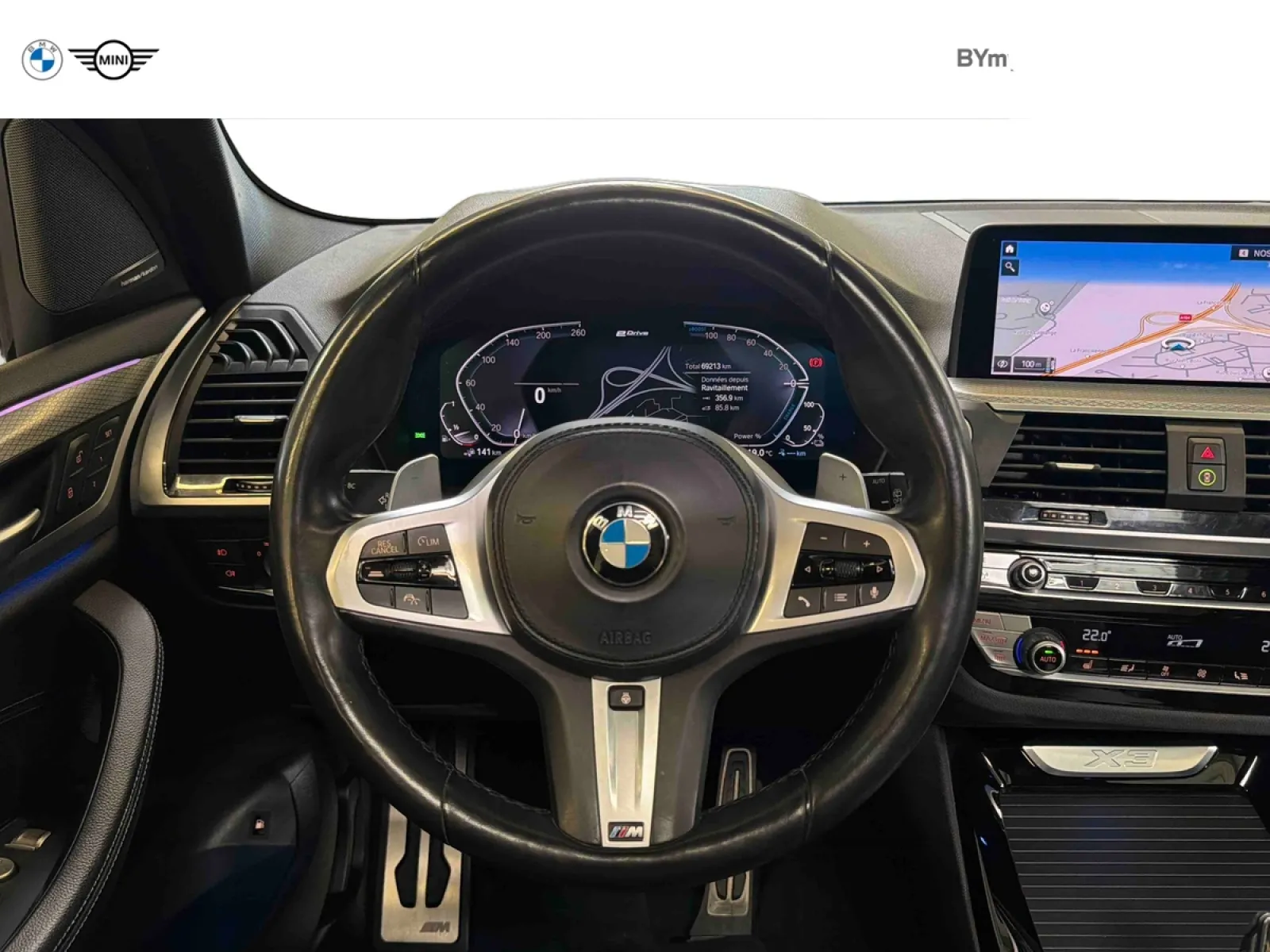 Acheter une bmw X3 xDrive 30e 292ch BVA8 d’occasion avec 69211km disponible immédiatement - photo 12