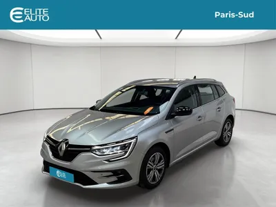 Renault Megane iv estate blue dci 115 edc