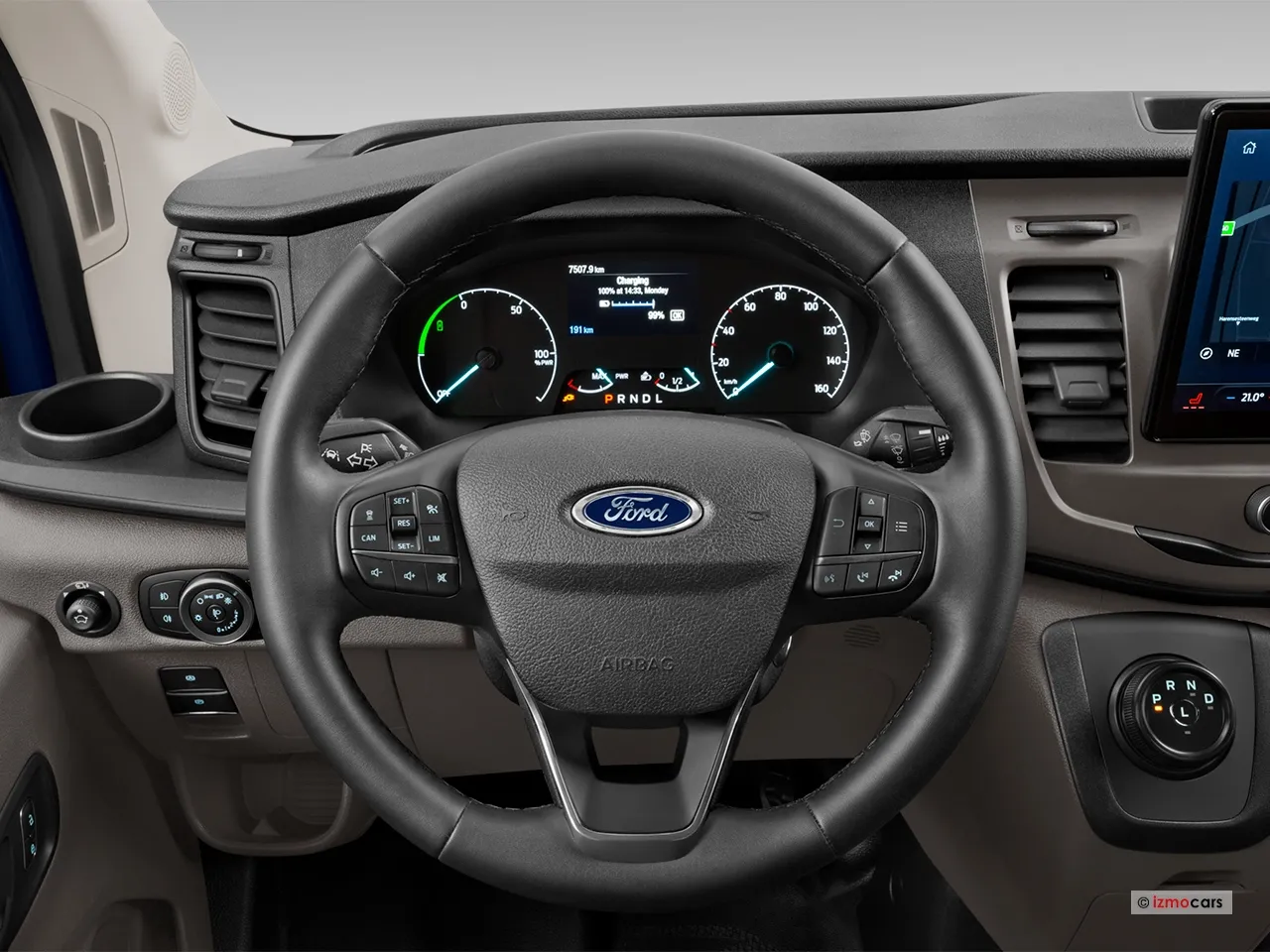 Utilitaire ford E-TRANSIT FGN 390 L3H2 269 CH BATTERIE 75 KWH 4 portes neuf moins cher par mandataire - photo 14